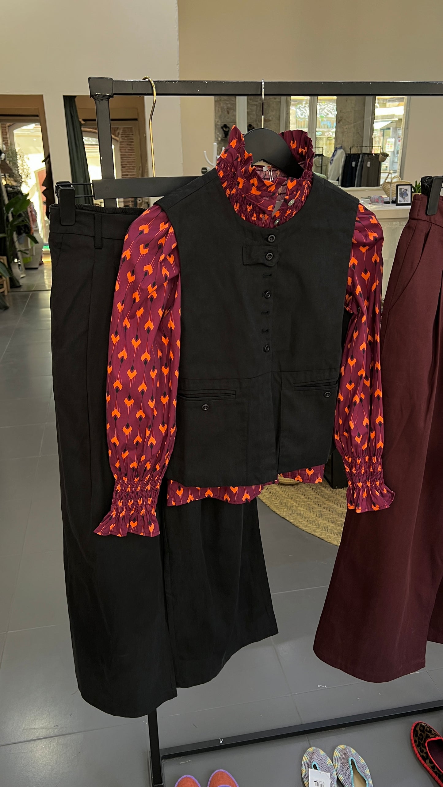 Blusa René Burdeos