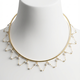Choker Perlas