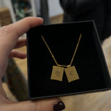 Collar Doble Chapa
