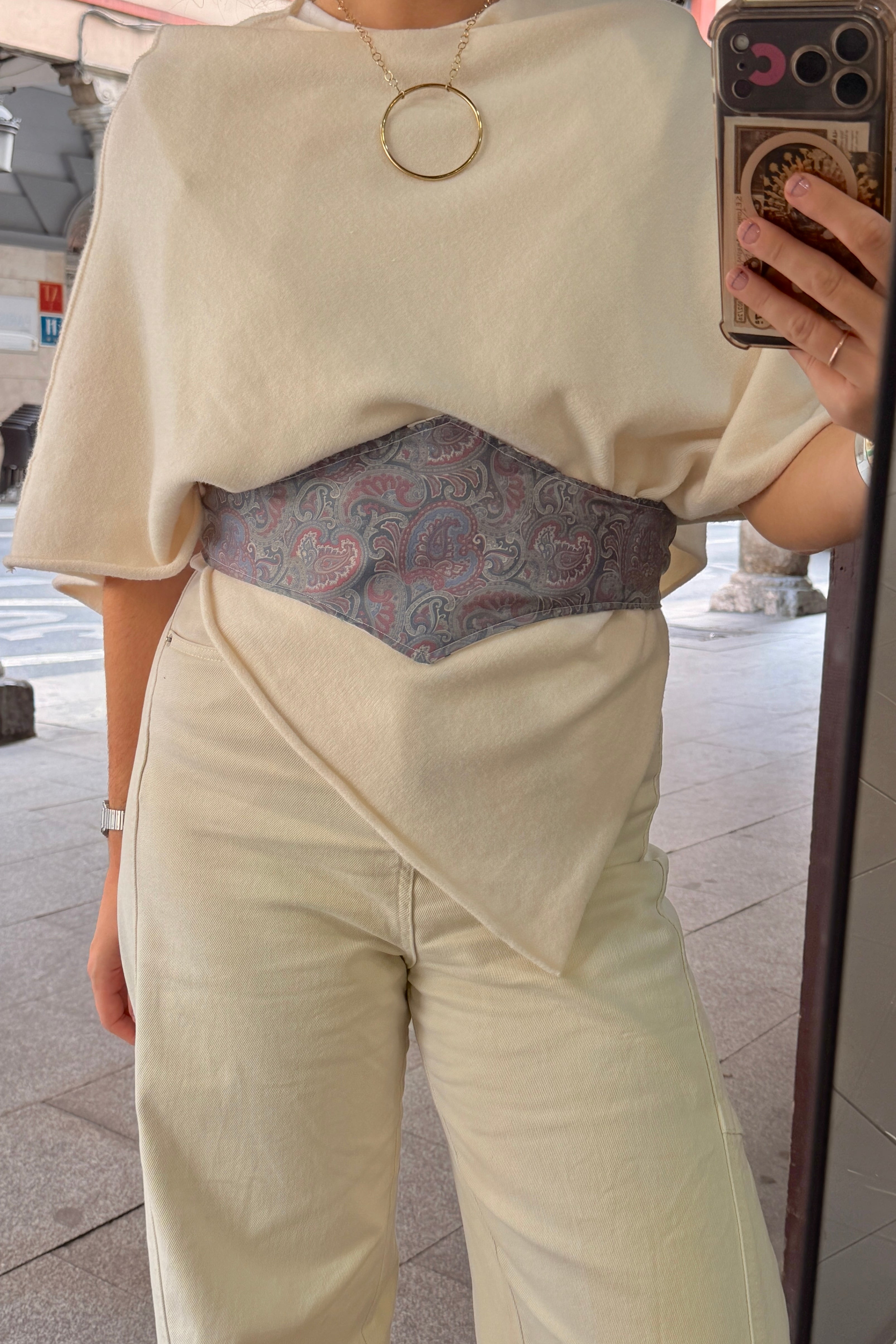 Fajín reversible
