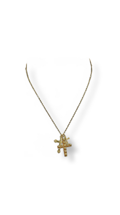 Collar Triple Cruz