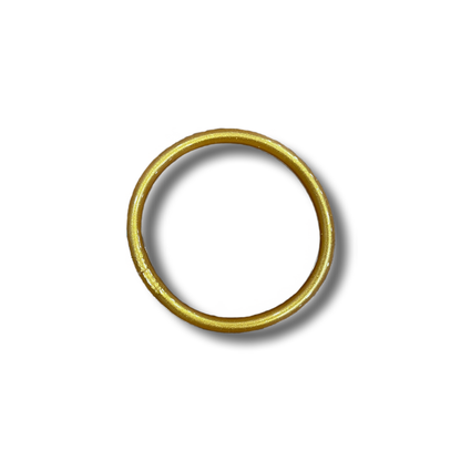 5 Pulseras pan de oro